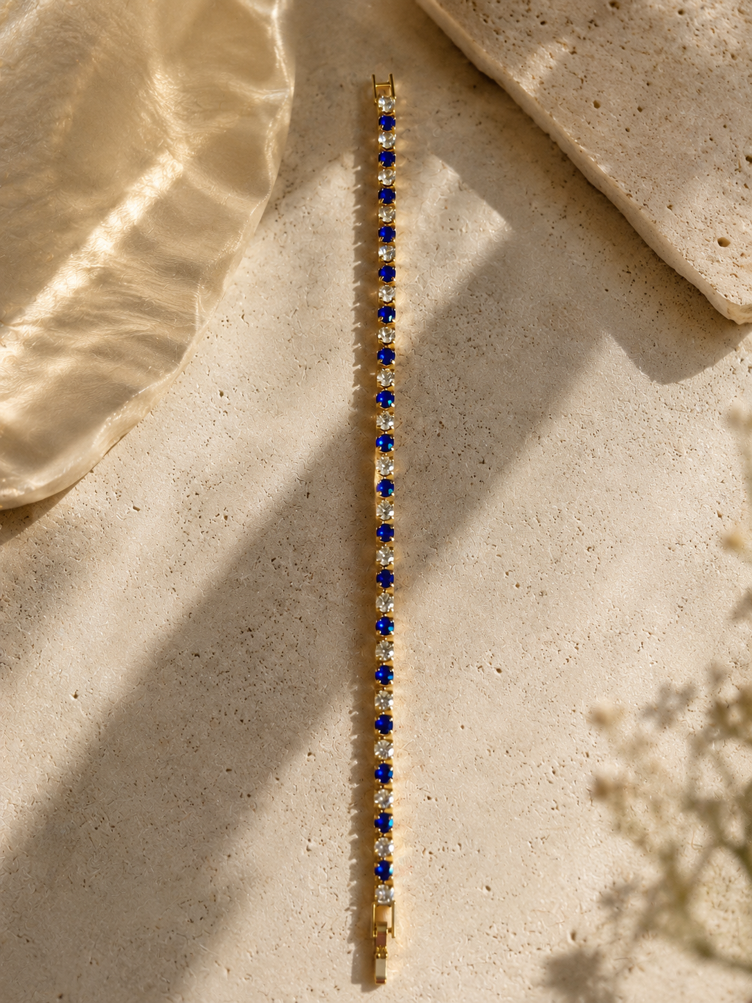 Bracciale Tennis Aurora Blu