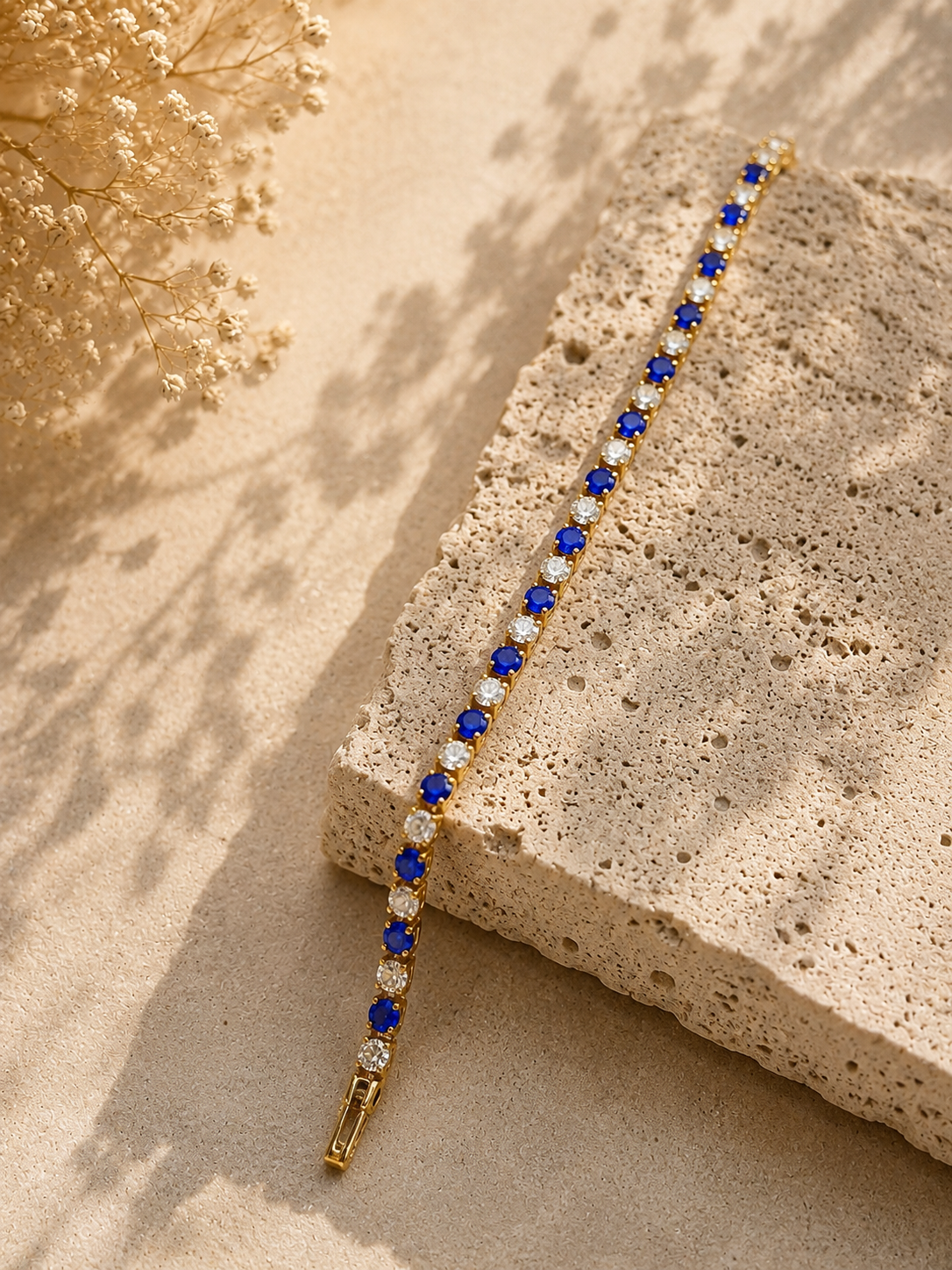 Bracciale Tennis Aurora Blu