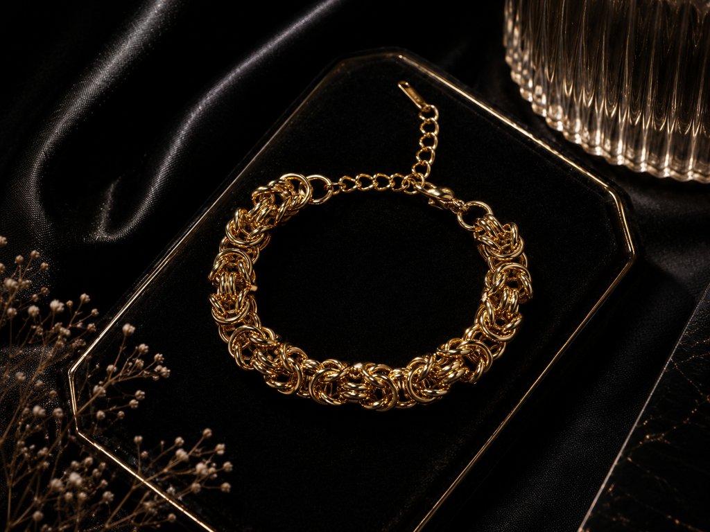 Bracciale Intreccio Dorato