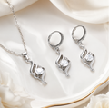 Set Elegance 925 – Collana e Orecchini con Zircone