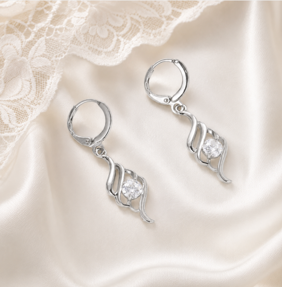 Set Elegance 925 – Collana e Orecchini con Zircone
