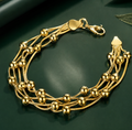 Bracciale Sfere Dorate